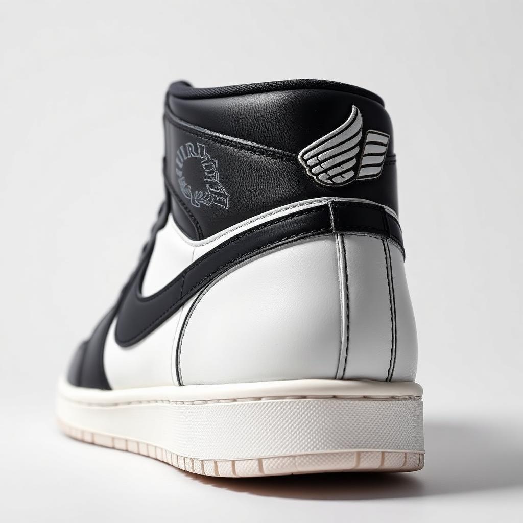 Air Jordan 1 Retro High OG Chicago — Air Jordan 1 Retro High OG heel view showing Nike wings logo (photo 5 of 50)